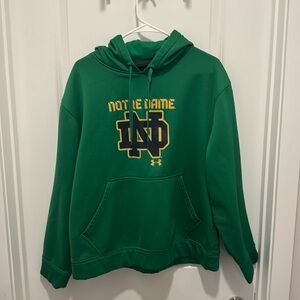 Notre Dame under armor hoodie. Size medium